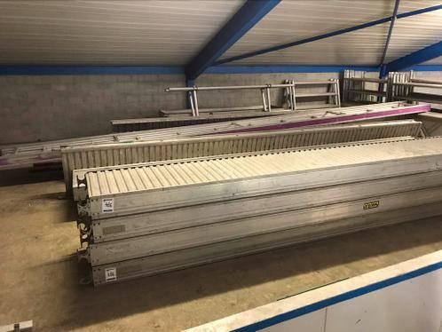 Diverse Aluminium loopbruggen van 3,5 tot 7 meter lang, Ophalen, Gebruikt