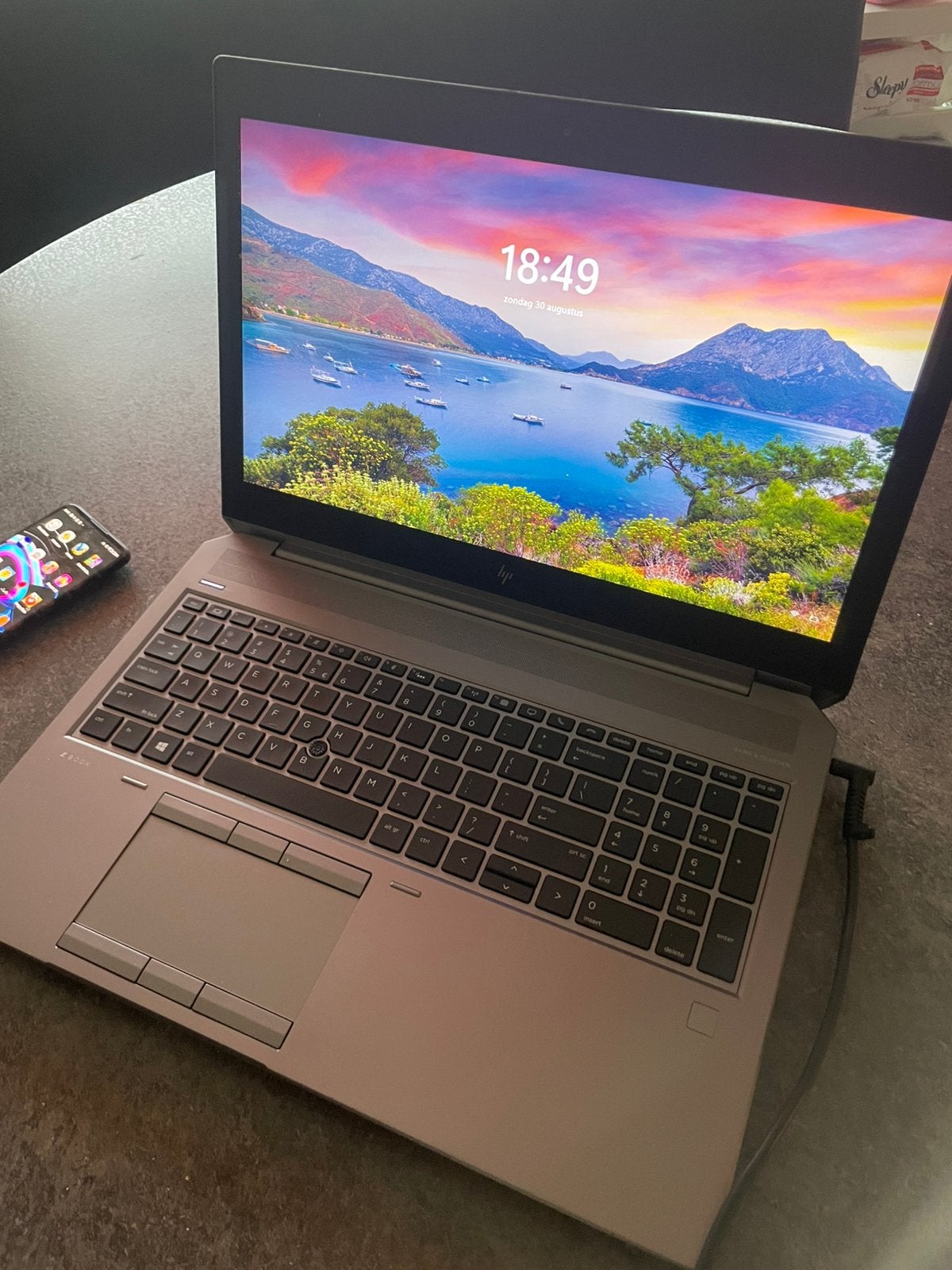 Hp ZBook 15 G5 256gb / 32gb Ram i7, Computers en Software, Windows Laptops, Ophalen, Zo goed als nieuw, 15 inch, 2 tot 3 Ghz