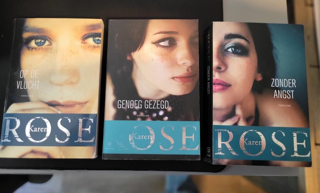 Karen Rose trilogie, Boeken, Ophalen of Verzenden, Zo goed als nieuw
