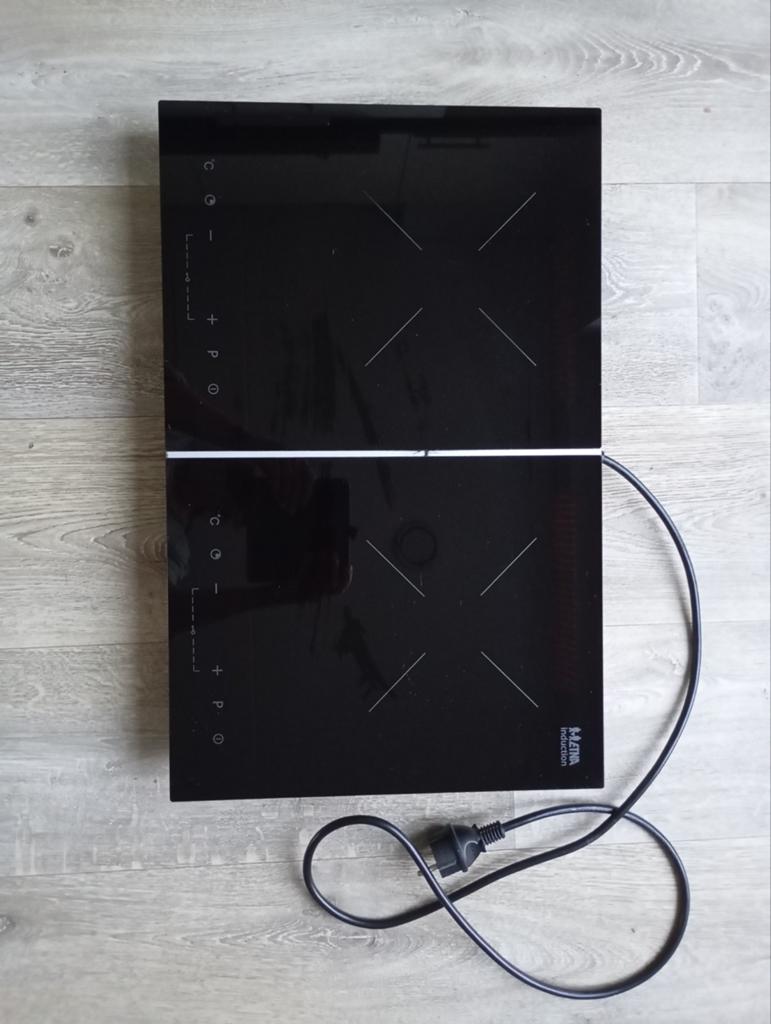 Elektrische kookplaat, Witgoed en Apparatuur, Kookplaten, Zo goed als nieuw, Vrijstaand, Elektrisch, 4 kookzones