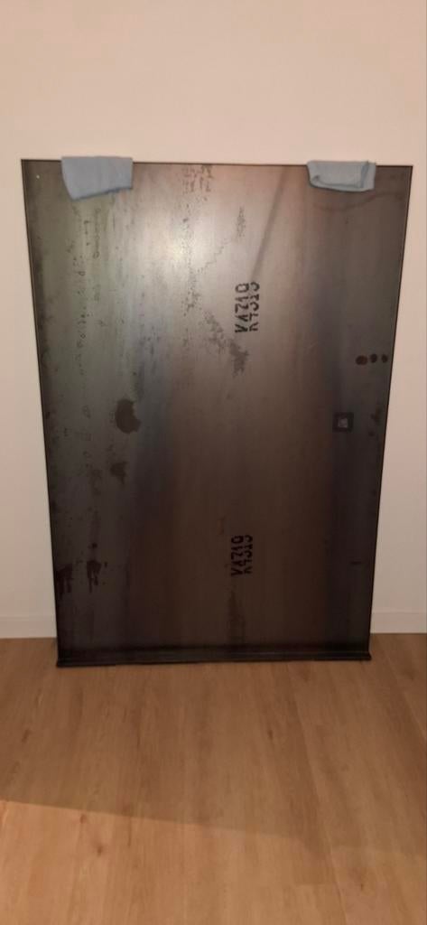 Stalen plaat / Metalen plaat, Doe-het-zelf en Verbouw, Metalen, Ophalen, Gebruikt, IJzer