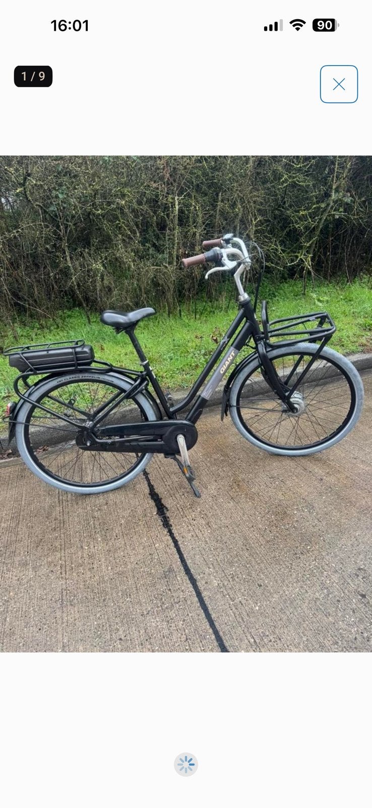 Elektrisch fiets giant triple x, Fietsen en Brommers, Minder dan 47 cm, Ophalen, Zo goed als nieuw