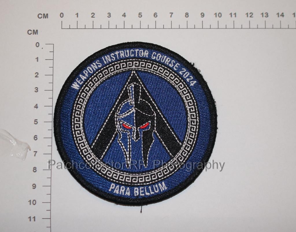 Koninklijke Luchtmacht Weapon Instructor 2024 "Para Bellum", Ophalen of Verzenden, Luchtmacht, Nederland, Embleem of Badge
