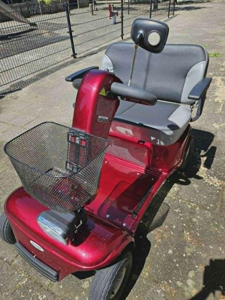 duo 2 persoons scootmobiel perfecte staat, Ophalen, Zo goed als nieuw, Mango, 10 km/u of minder