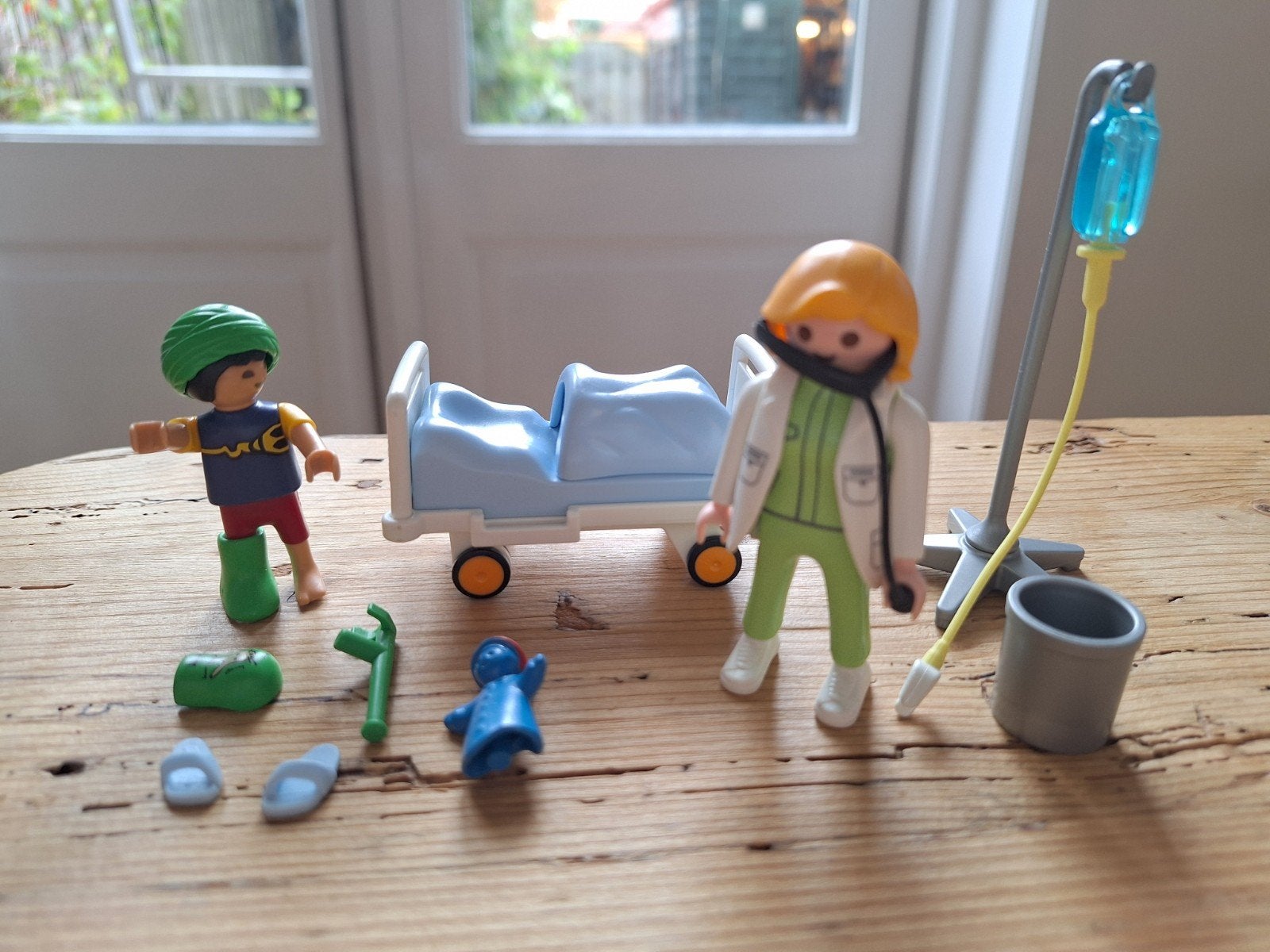 Playmobil Ziekenhuiskamer Set 6661, Complete set, Overige typen, Ophalen of Verzenden, Zo goed als nieuw
