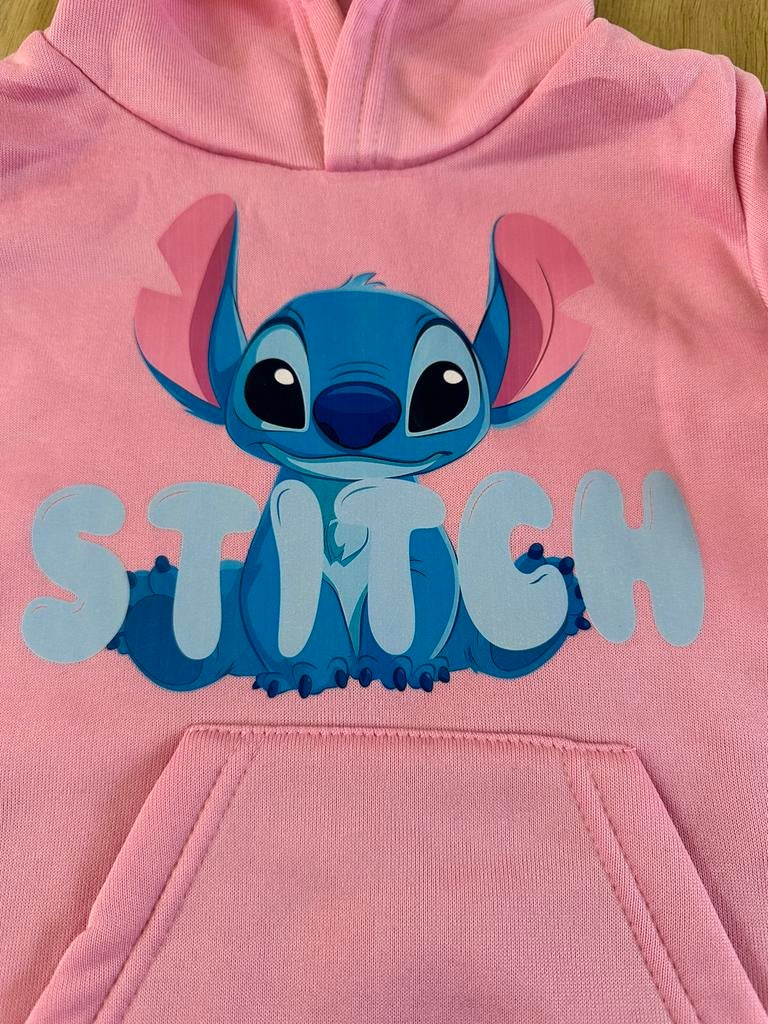 Stitch roze pak 120, Ophalen of Verzenden, Gebruikt, Meisje, Trui of Vest