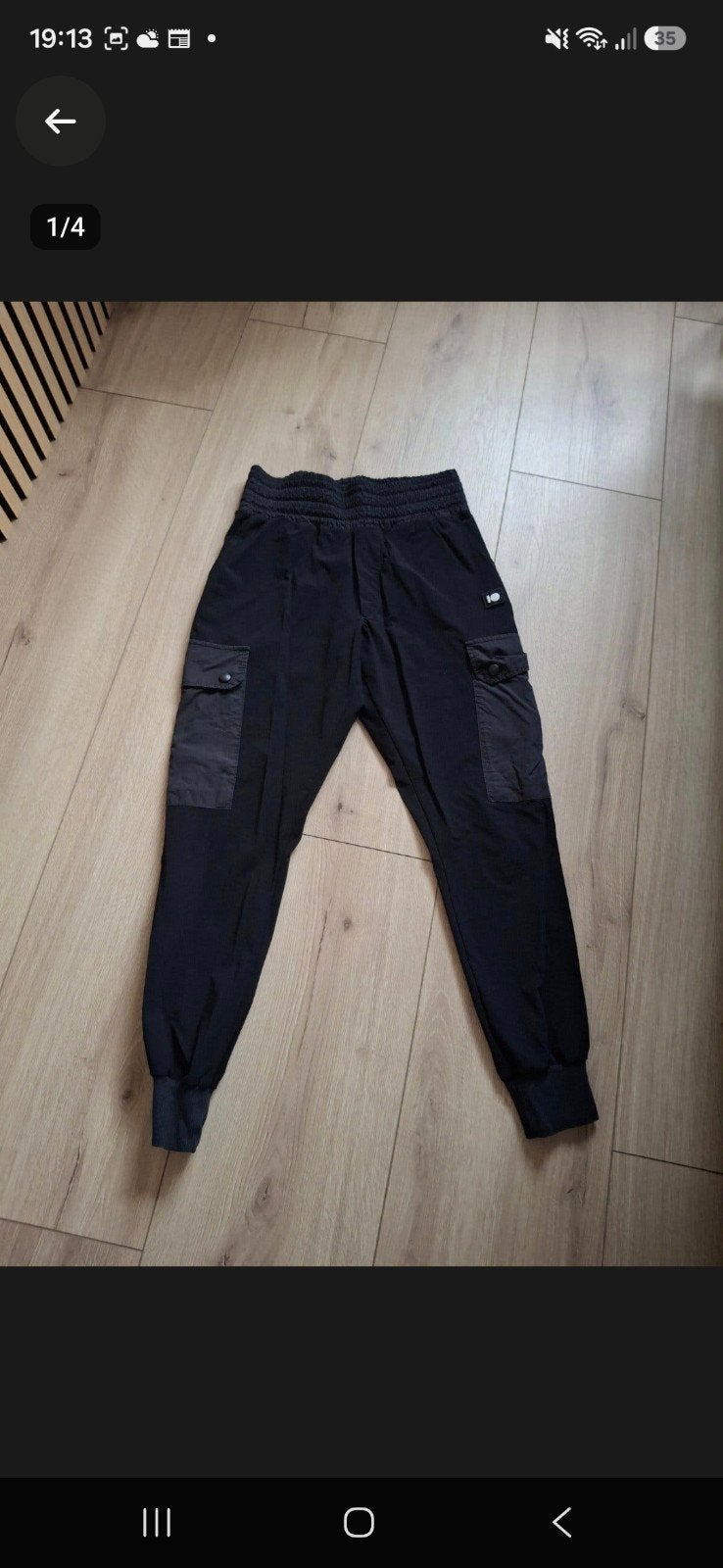 10 days cargo broek zwart Maat s, Ophalen of Verzenden, Zo goed als nieuw, Zwart