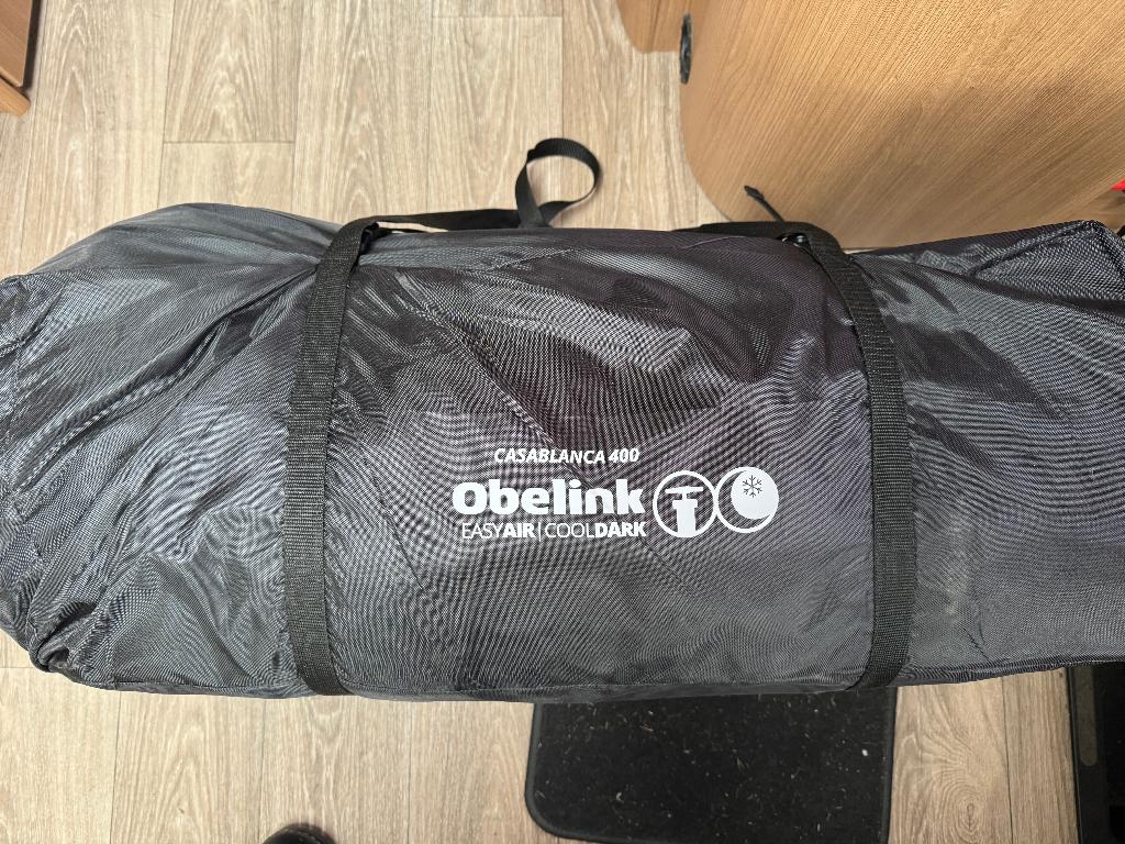 Obelink Casablanca 400 opblaasbare voortent, Ophalen, Zo goed als nieuw