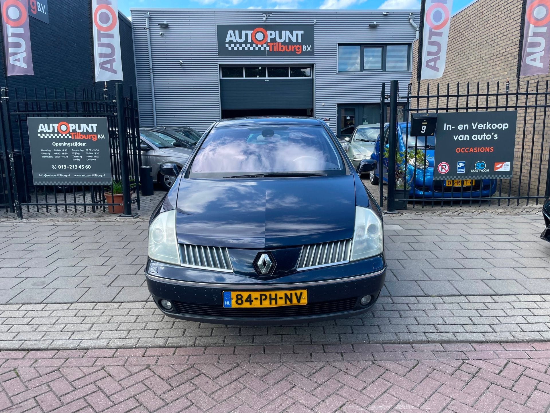 Renault Vel Satis 2.0 16V Turbo Privilége Trekhaak Airco NA, 1998 cc, Gebruikt, 4 cilinders, Blauw