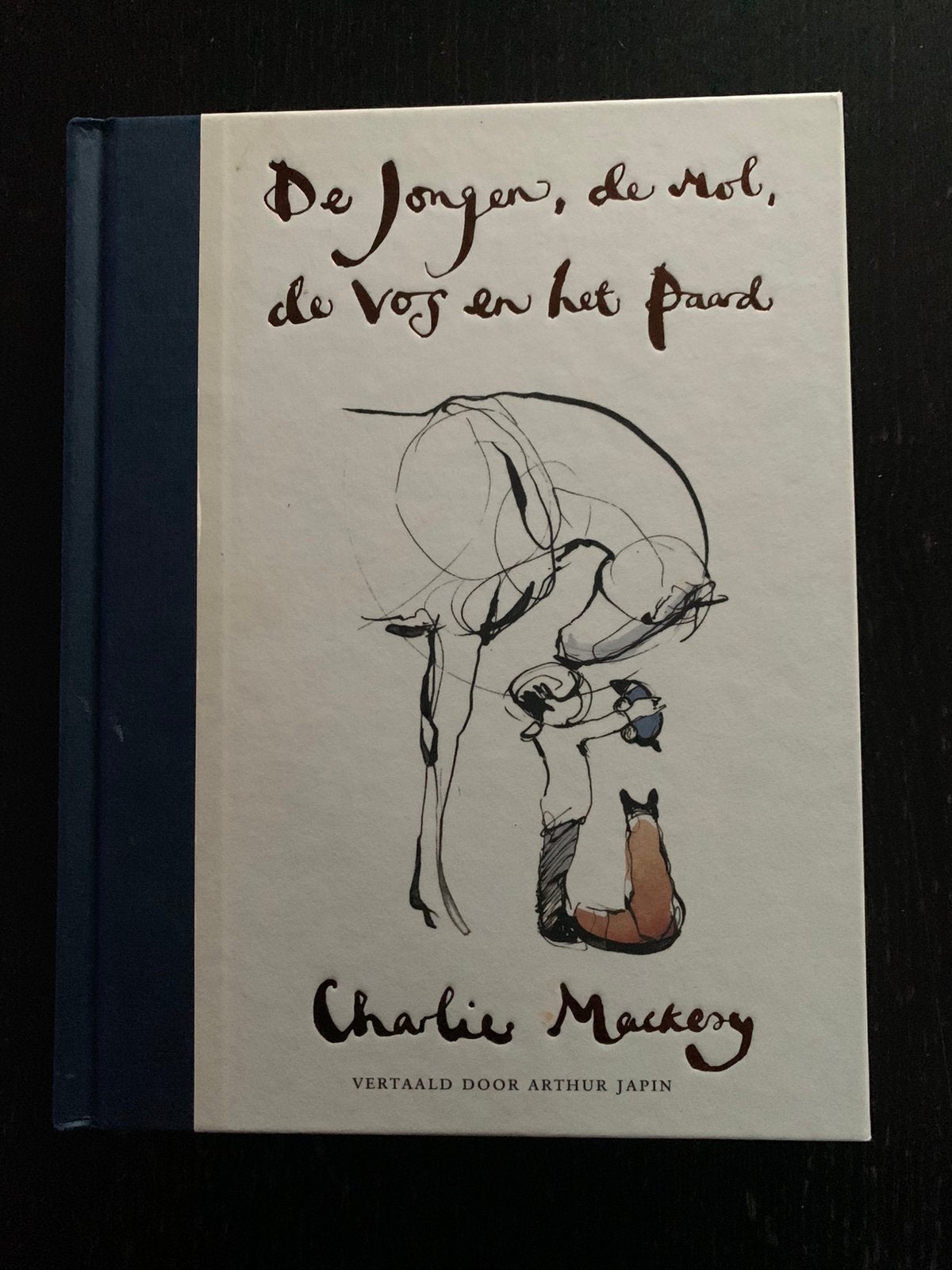 Charlie Mackesy - De jongen, de mol, de vos en het paard, Boeken, Ophalen of Verzenden, Zo goed als nieuw, Charlie Mackesy