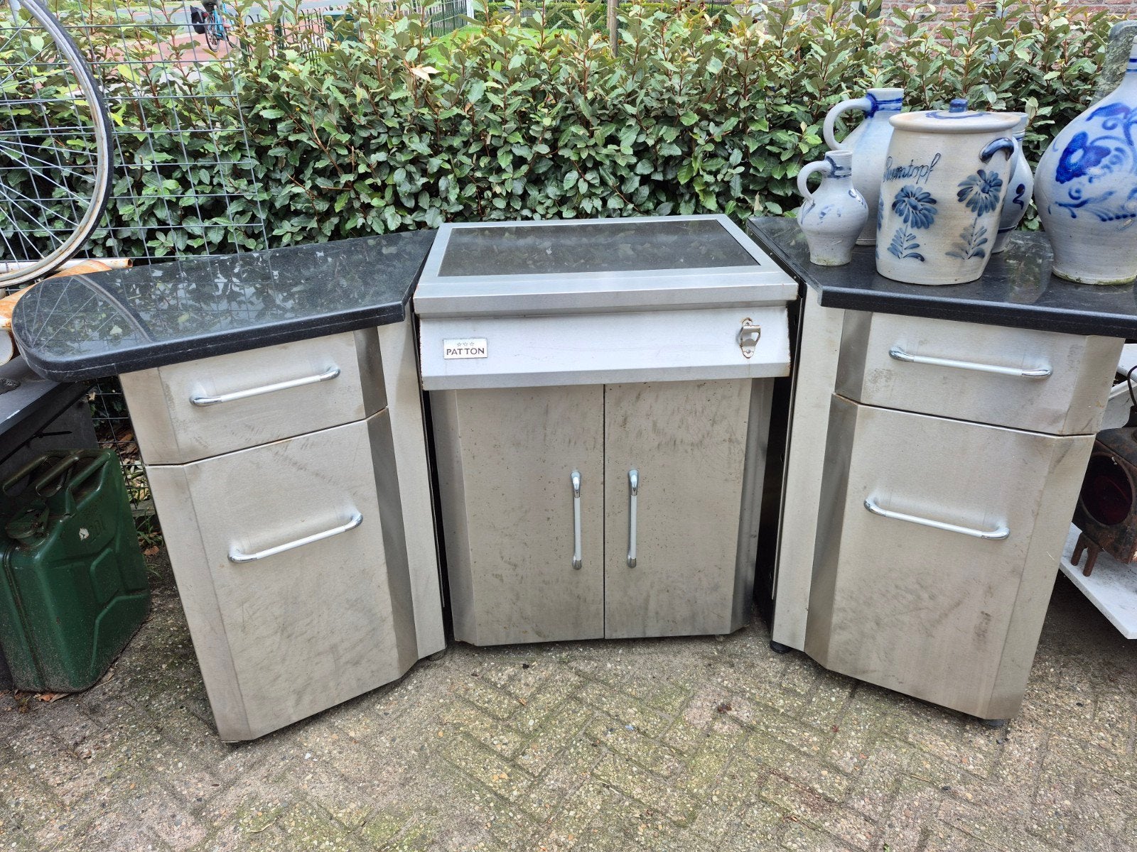 rvs buiten keuken, Patton, Gebruikt, Ophalen of Verzenden, Gas