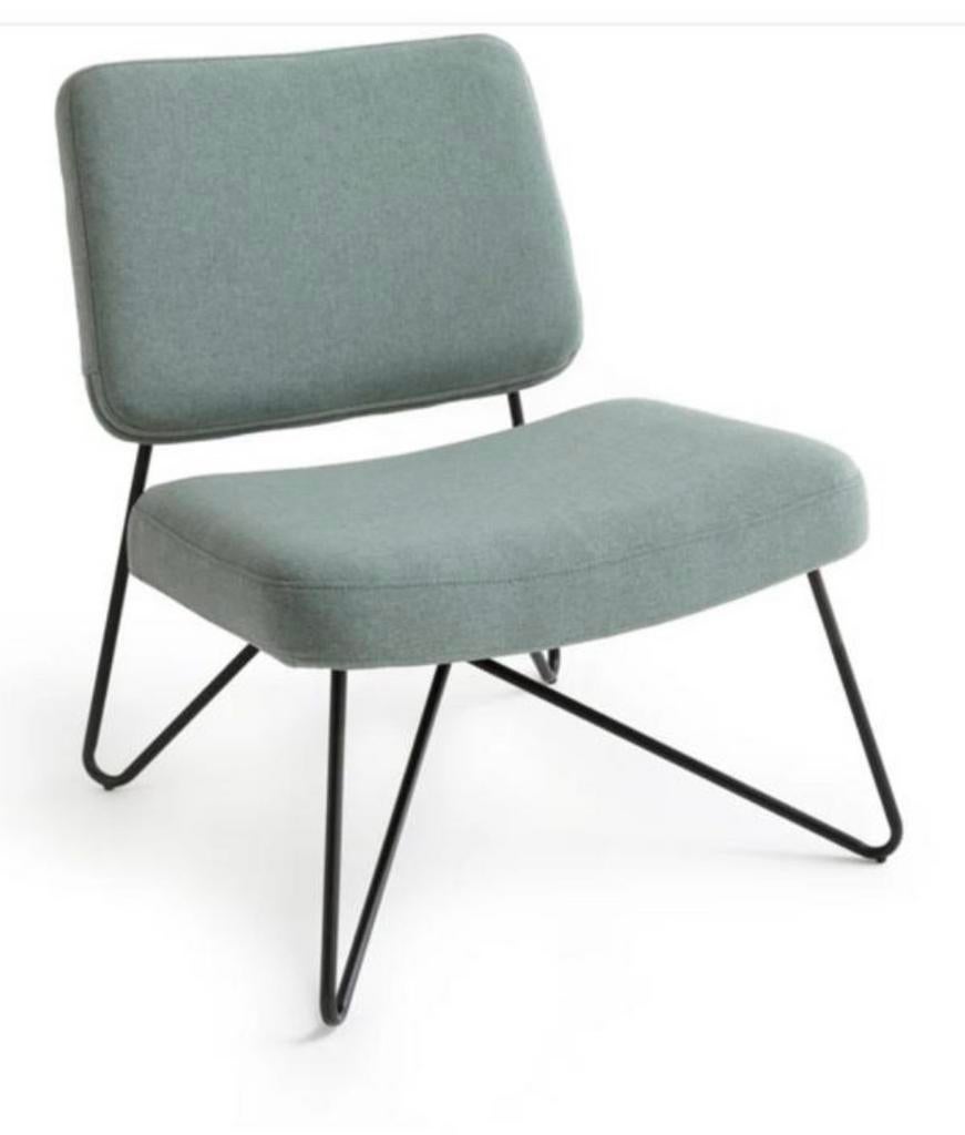 Vintage fauteuil Watford La Redoute - Zo goed als nieuw, Huis en Inrichting, Ophalen, 75 tot 100 cm, Zo goed als nieuw, Stof