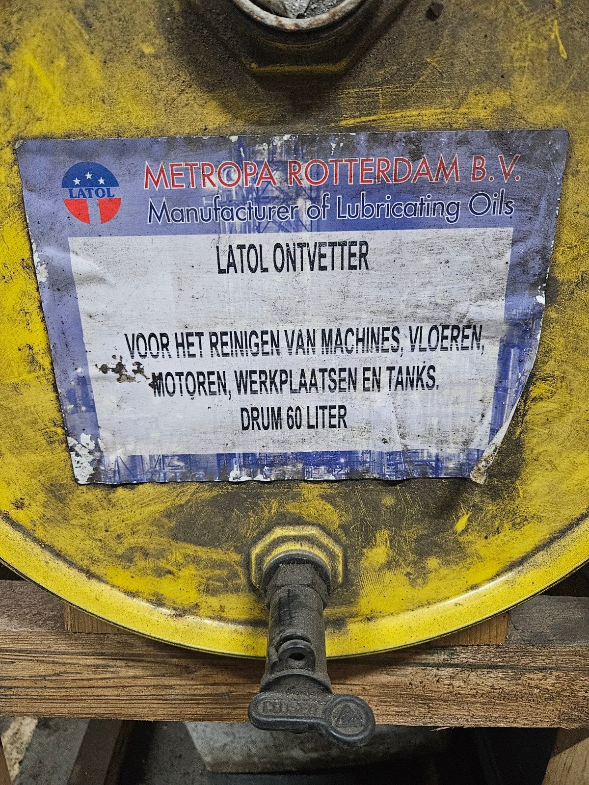 Latol Ontvetter - Werkplaats- en Machinereiniger (45L), Ophalen, Gebruikt, Overige typen, Onbekend