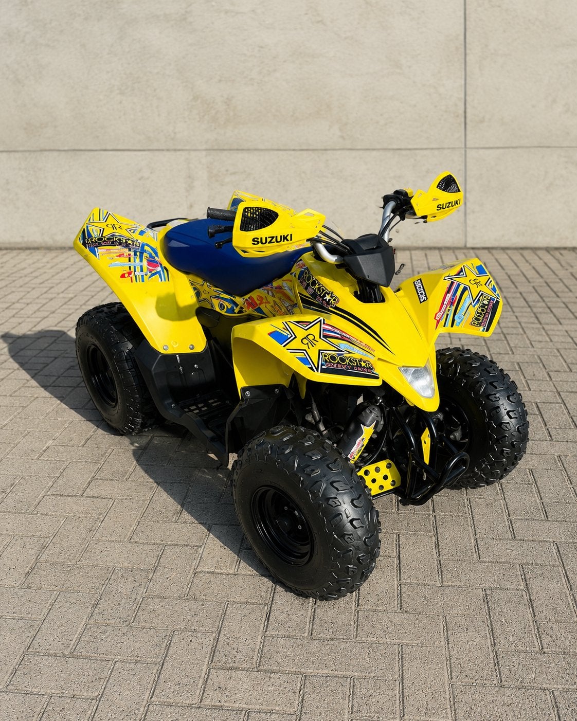 Unieke suzuki ltz90 nieuwe banden