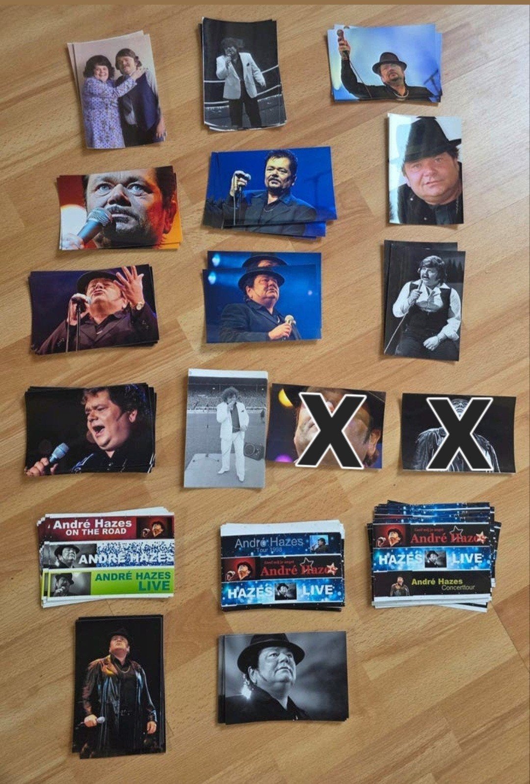 André Hazes Foto's - Collectie van 16 Unieke Afbeeldingen, Ophalen of Verzenden, Zo goed als nieuw, Foto of Kaart