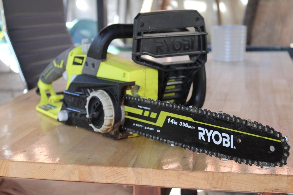 Ryobi kettingzaag, Ophalen, Gebruikt, 30 tot 50 cm, Elektrisch