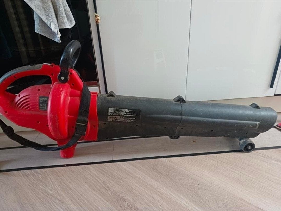 Gamma BR-2 Bladblazer - Elektrisch, 2000W, Ophalen, Met versnipperfunctie, Gebruikt, Handgedragen