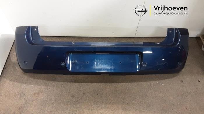 Achterbumper van een Opel Meriva (Meriva 03-) (Z21B), Gebruikt, -, -, Opel