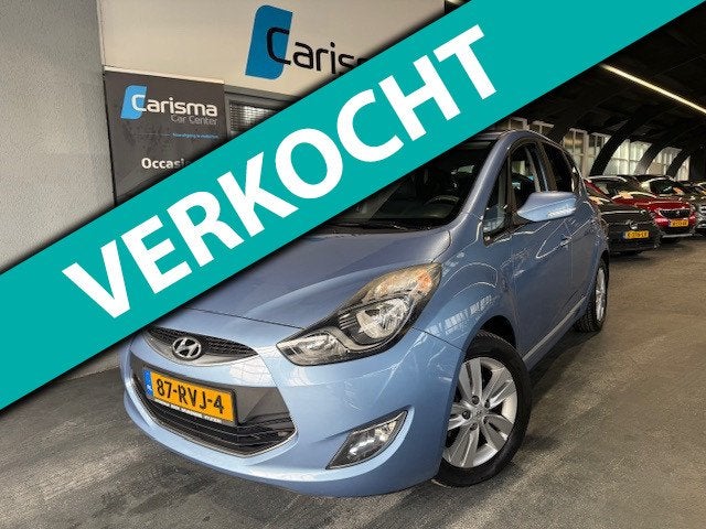 Hyundai Ix20 Verkocht!, Auto's, Euro 5, 1591 cc, 4 cilinders, Blauw