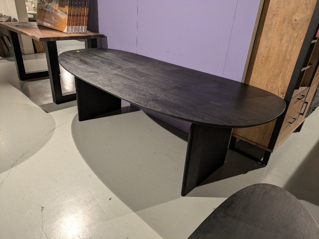 NIEUWE ZWARTE EET EN SALONTAFELS VOOR SPOTPRIJS, Huis en Inrichting, Ophalen, MODERN, 50 tot 100 cm, Nieuw