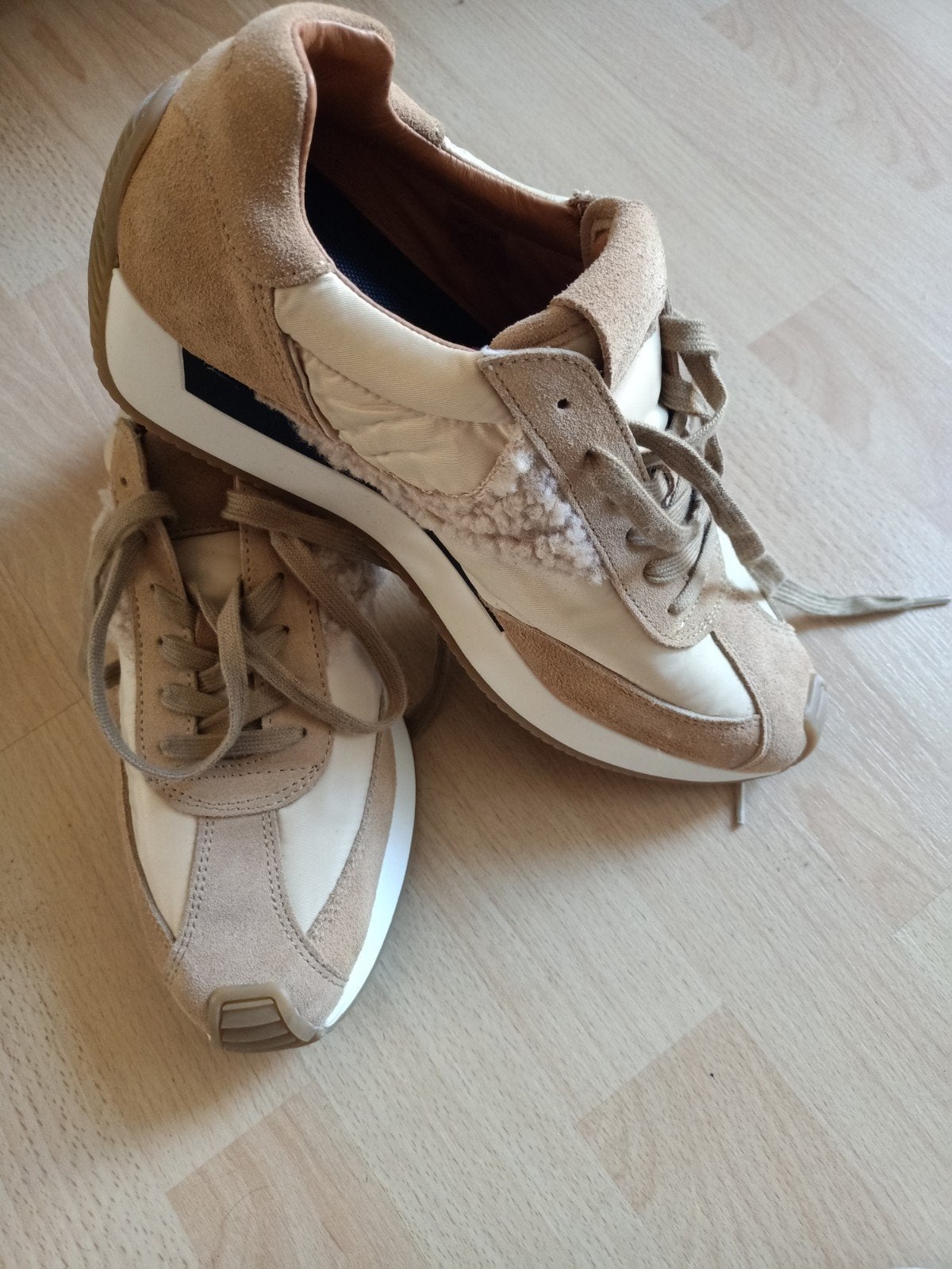 Zgan sneakers van Dwars maat 40, DWRS, Beige, Ophalen of Verzenden, Sneakers of Gympen