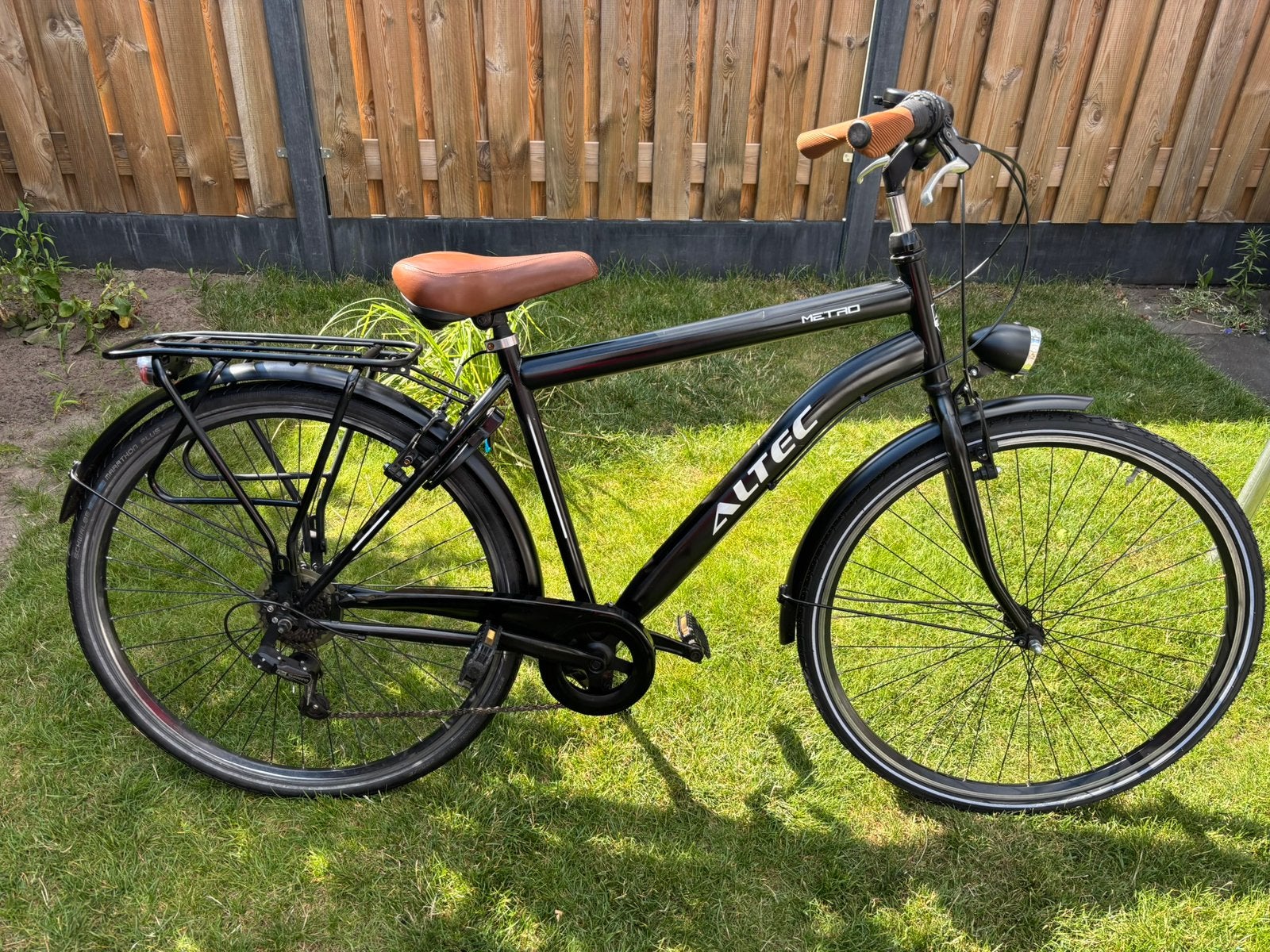 Zeer nette Altec Metro heren fiets met 7 versnellingen, Fietsen en Brommers, Velgrem, Versnellingen, 49 tot 53 cm, Zo goed als nieuw