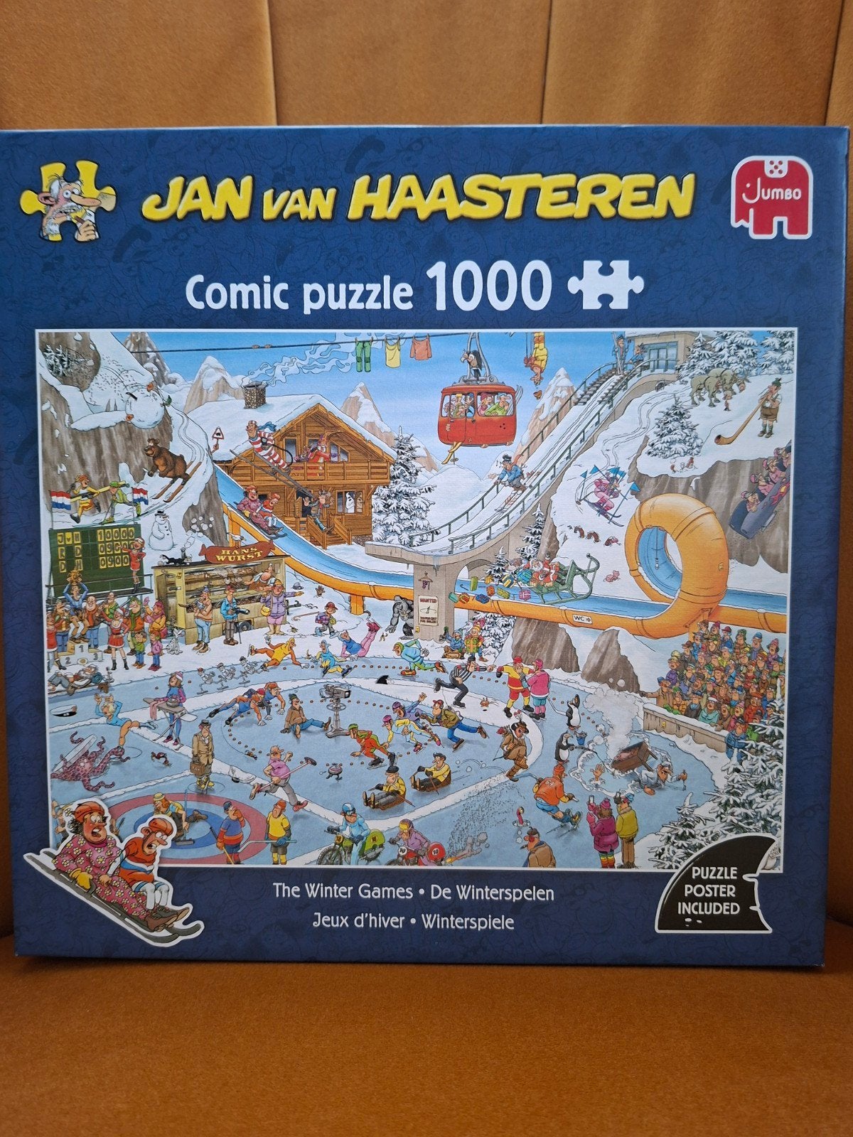 Jan van Haasteren, Ophalen, 500 t/m 1500 stukjes, Zo goed als nieuw