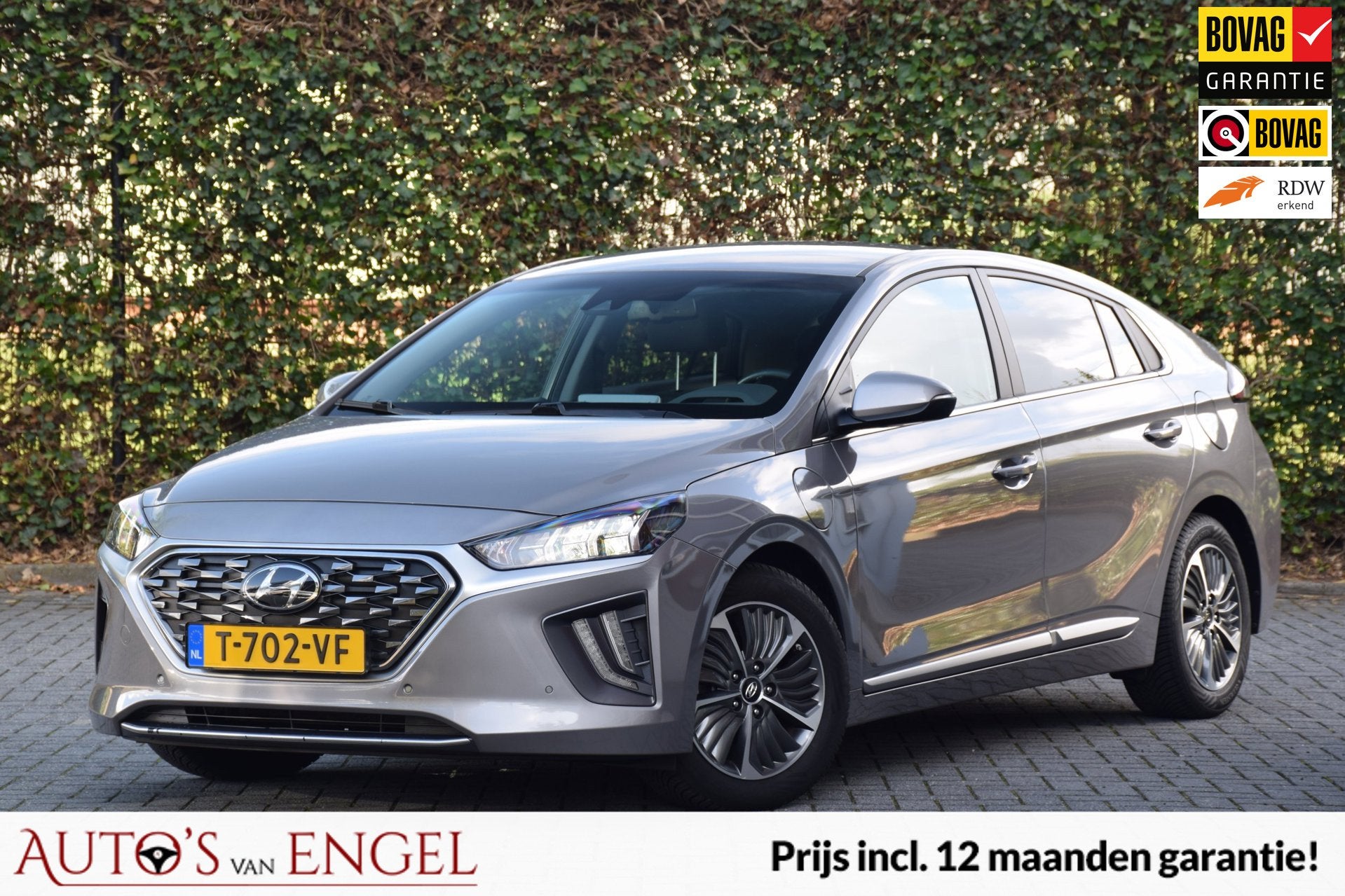 Hyundai IONIQ 1.6 GDi PHEV Premium/Garantie/SOH 92%, Auto's, Stof, Gebruikt, 150 min, Plug-in hybride