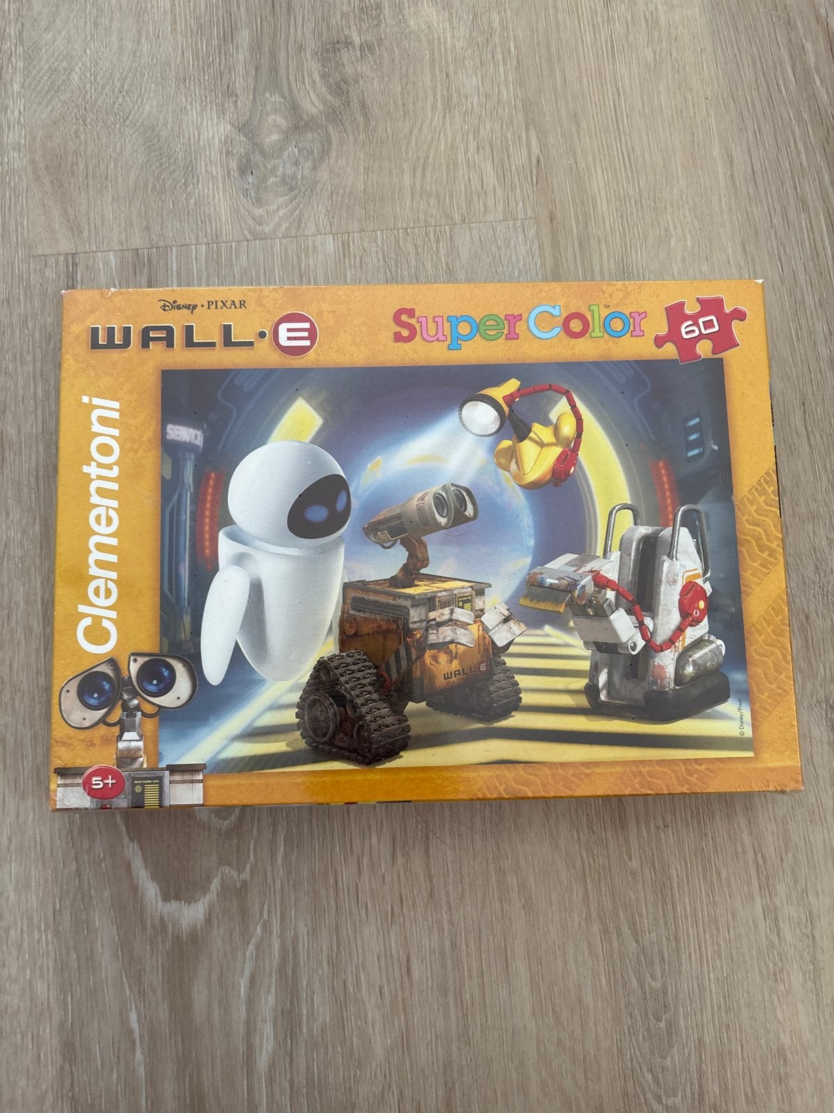 Disney Pixar WALL-E SuperColor Legpuzzel 60 stukjes, Ophalen, 10 tot 50 stukjes, Nieuw, 6 jaar of ouder