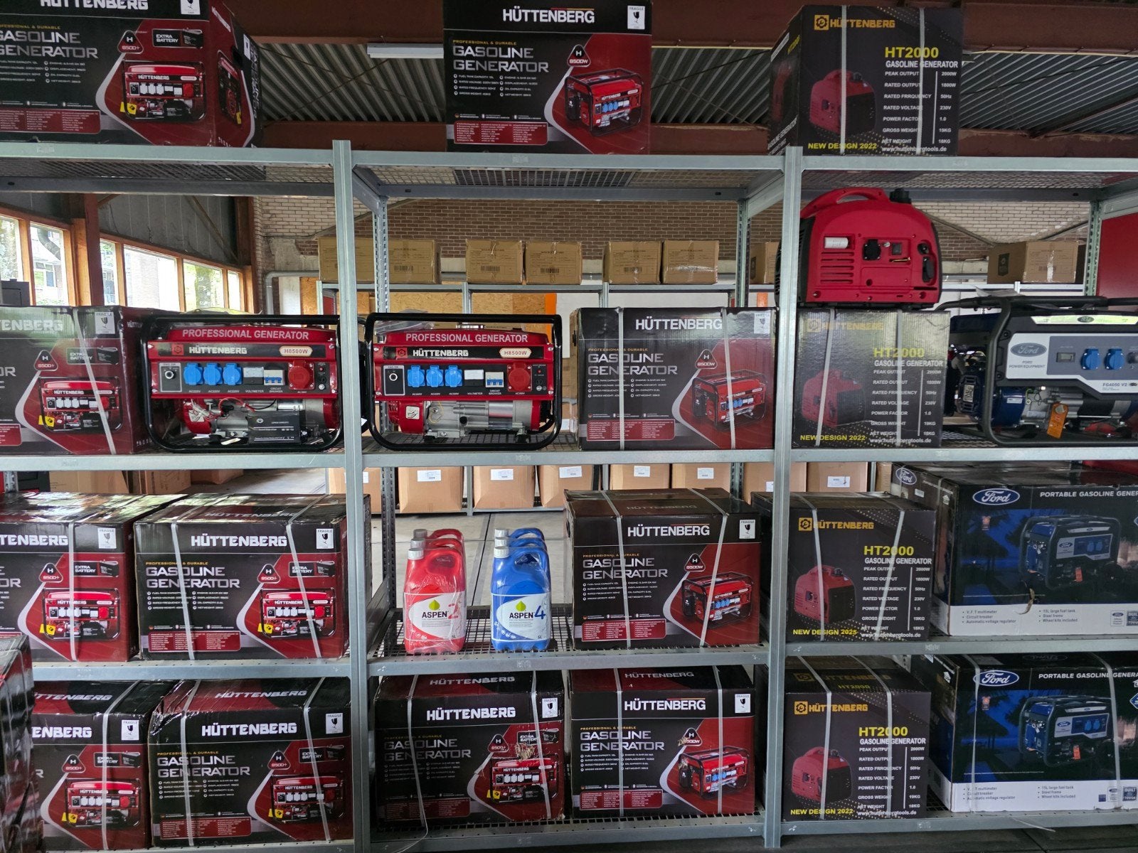 Universal Kraft Generator - keystart en Trekstart aanwezig., Ophalen, Elektrisch startend, Benzine, Onbekend