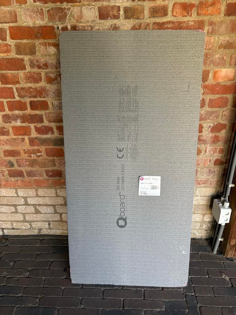 Qboard Basiq bouwplaat 1200x600x30mm, Doe-het-zelf en Verbouw, Platen en Panelen, Ophalen, Nieuw, Overige materialen, 20 tot 50 mm