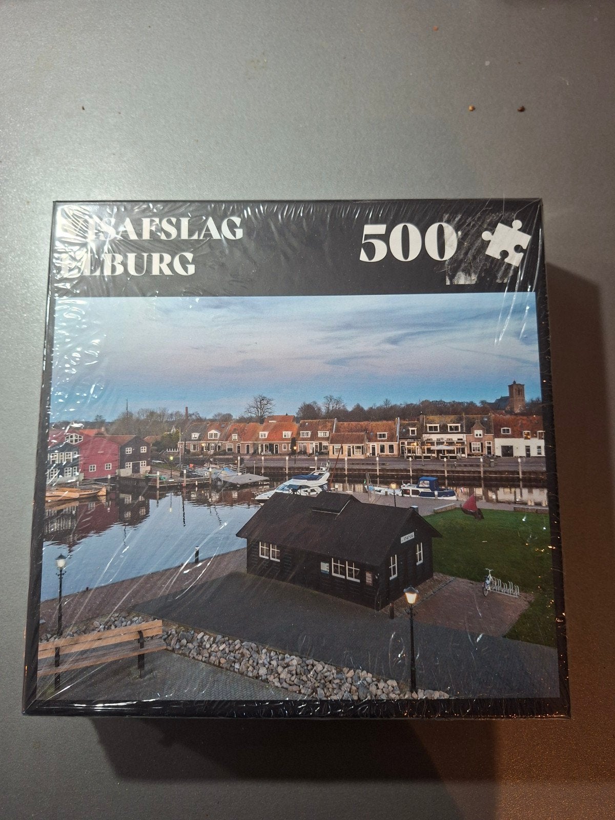 legpuzzel visafslag elburg 500 stukjes, Ophalen of Verzenden, 500 t/m 1500 stukjes, Nieuw, Legpuzzel