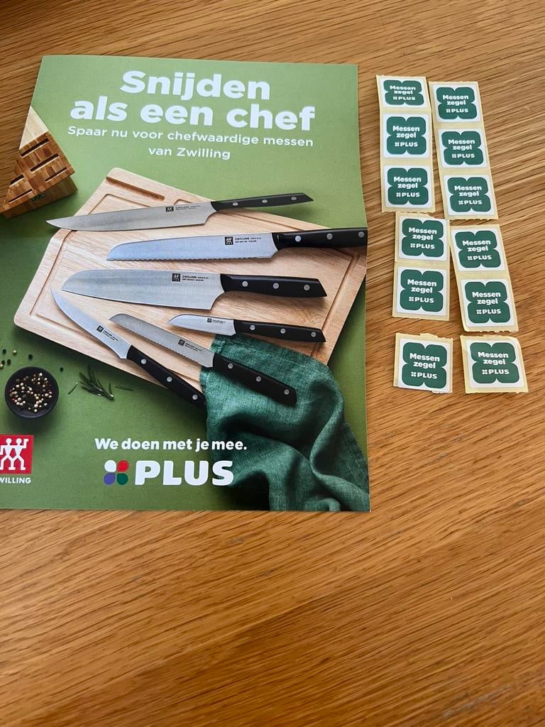 Plus messen zegels, Verzamelen, Plus, Ophalen