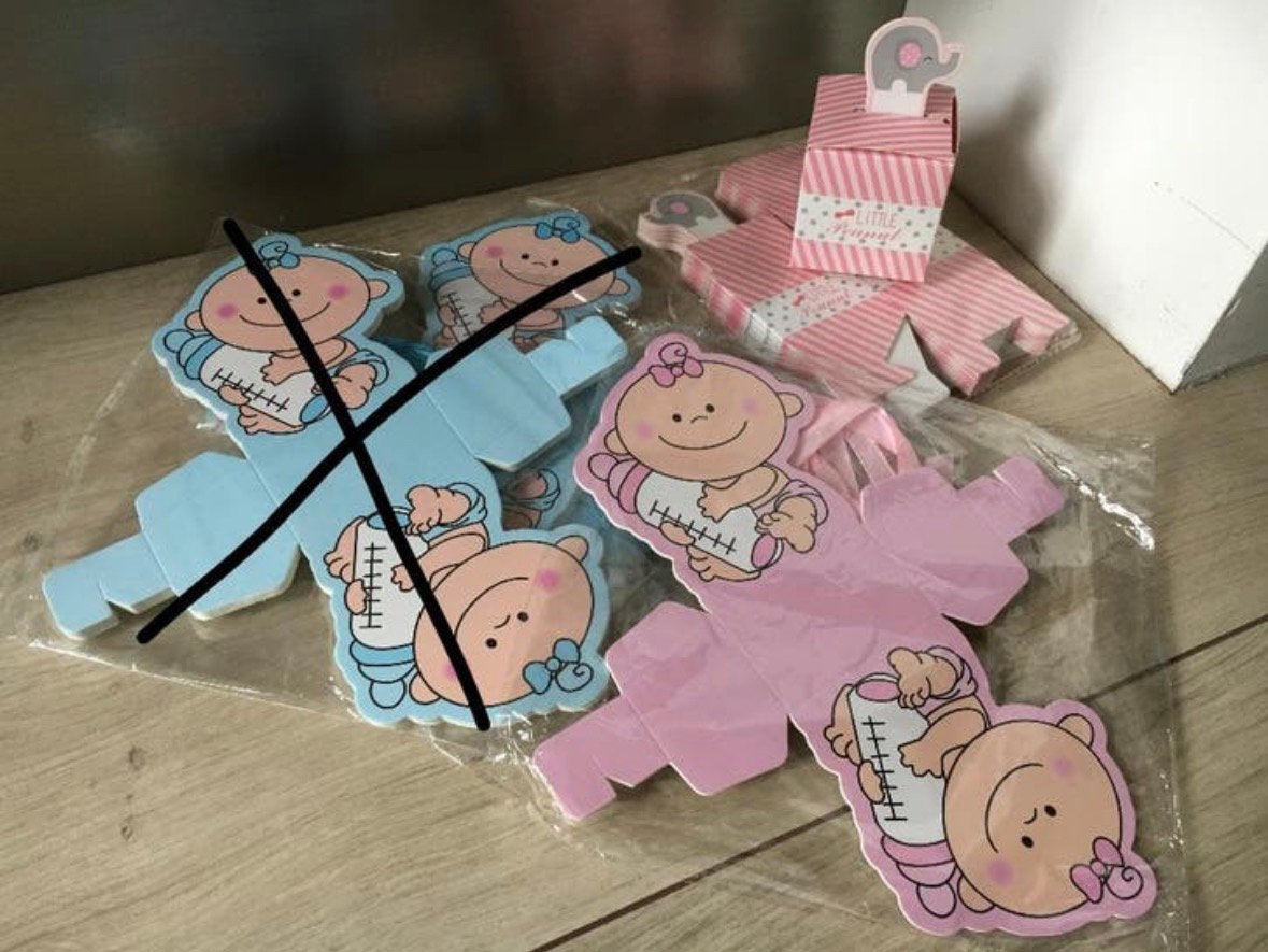 Cadeaudoosjes voor geboorte- en huwelijks bedankjes, Ophalen of Verzenden, Nieuw, Geboorte of Huwelijk