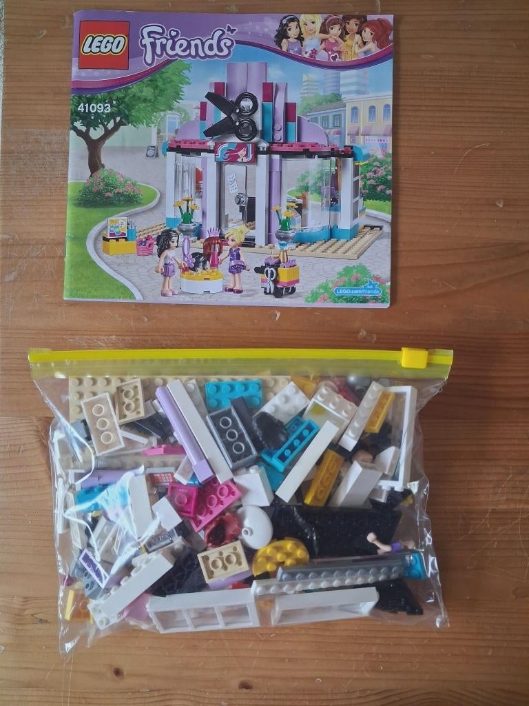 Lego Friends 41093 Heartlake kapsalon, Compleet, Lego, Friends, Ophalen of Verzenden
