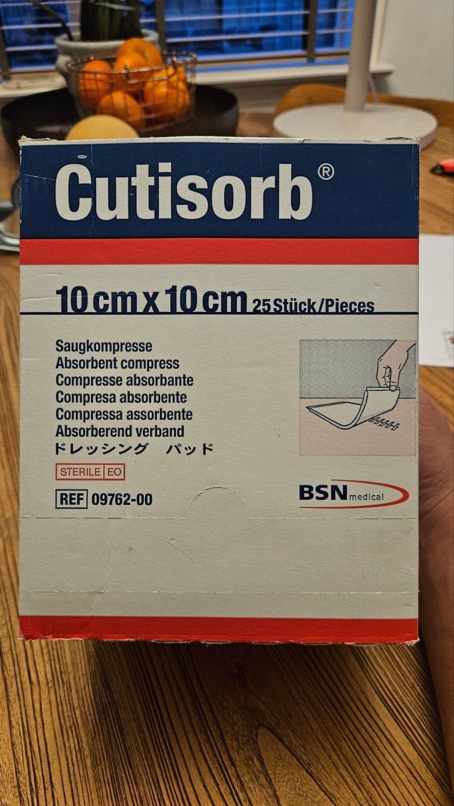 Cutisorb Absorberend verband (19 stuks), Ophalen of Verzenden, Zo goed als nieuw