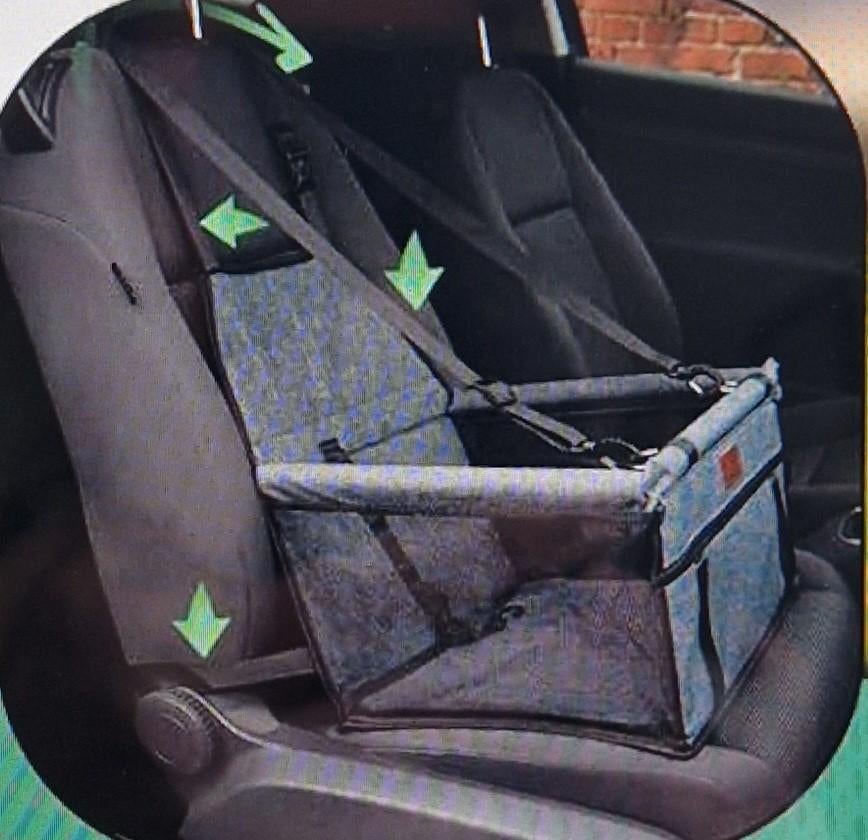 Hondenautostoel, Ophalen of Verzenden, Zo goed als nieuw, Polyester