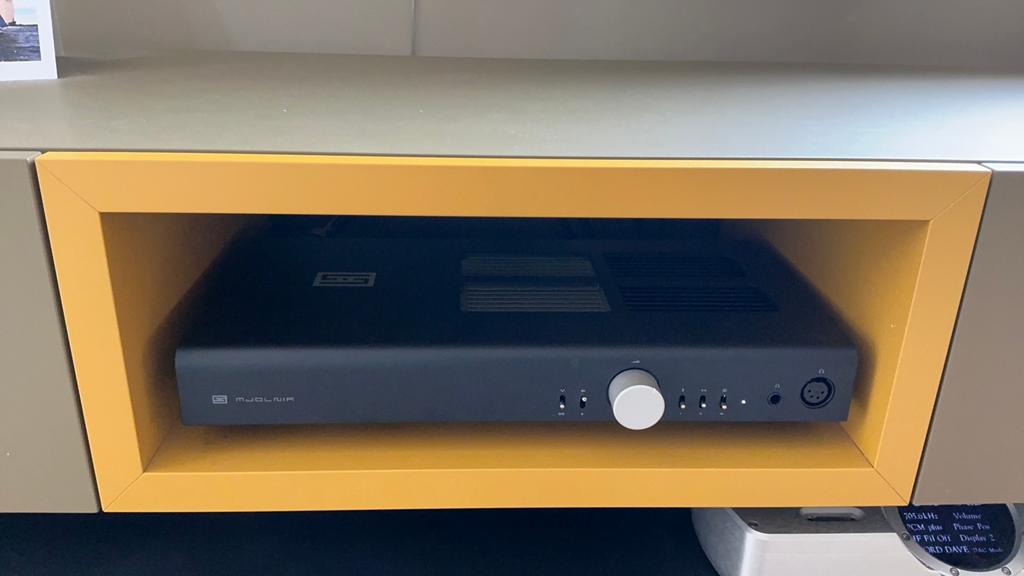 Schiit Mjolnir 3 hoofdtelefoon/voorversterker, Ophalen of Verzenden, Zo goed als nieuw, 120 watt of meer, Overige merken