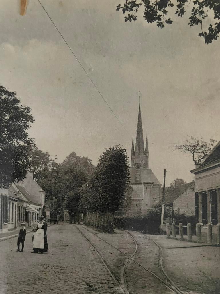 Oude Ansichtkaart Princenhage, Liesboschstraat (voor 1920), Ophalen of Verzenden, Voor 1920, Ongelopen, Noord-Brabant