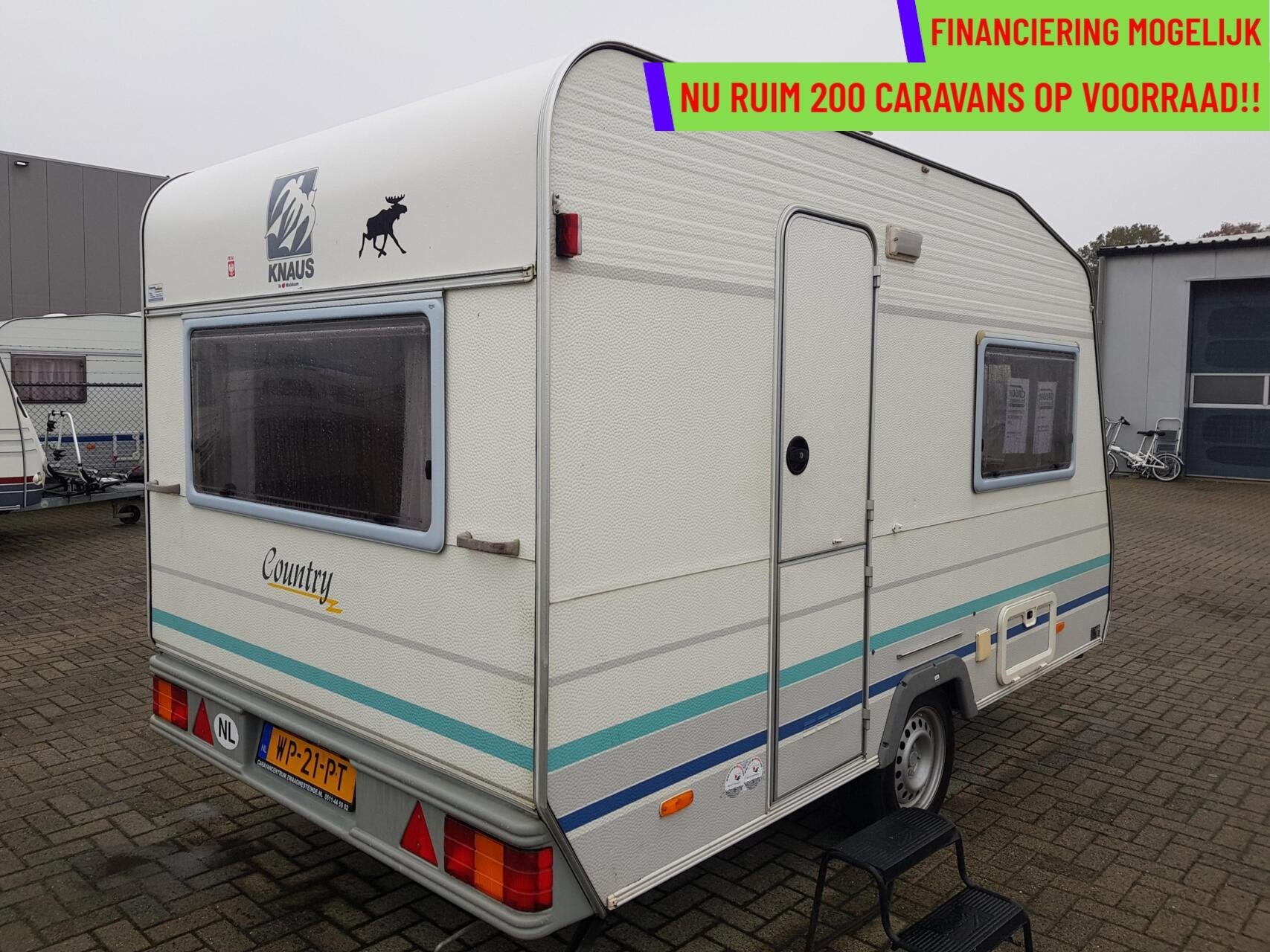 Knaus COUNTRY 350 VOORTENT + TREINZIT + LICHTGEWICHT, Bedrijf, Tot en met 3, Knaus, 5 tot 6 meter