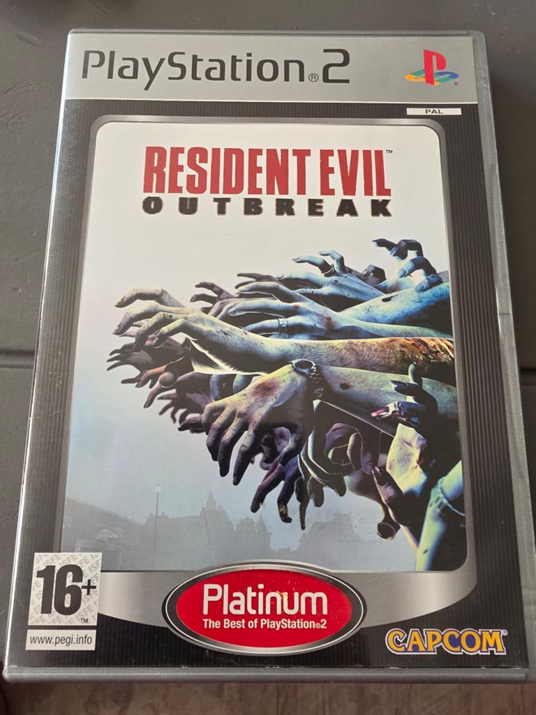 Resident Evil Outbreak - PlayStation 2 (PS2) Platinum 25, Spelcomputers en Games, Ophalen of Verzenden