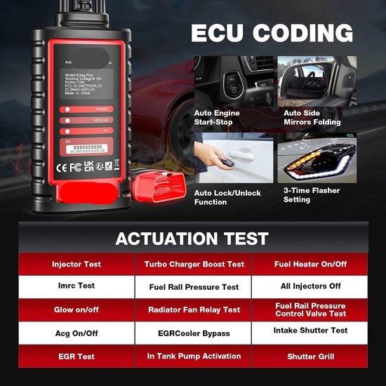 Ediag Plus OBD2 Scanner – Auto Diagnosetool – Foutcodelezer, Corvance B.V., Verzenden, Nieuw, Corvancebol@gmail.com