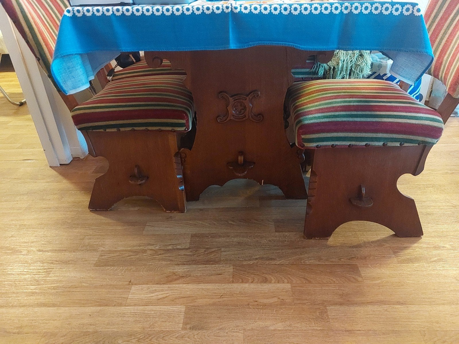 Tafel met 4 stoelen, Muziek en Instrumenten, Strijkinstrumenten | Violen en Altviolen, Ophalen of Verzenden, 4/4-viool