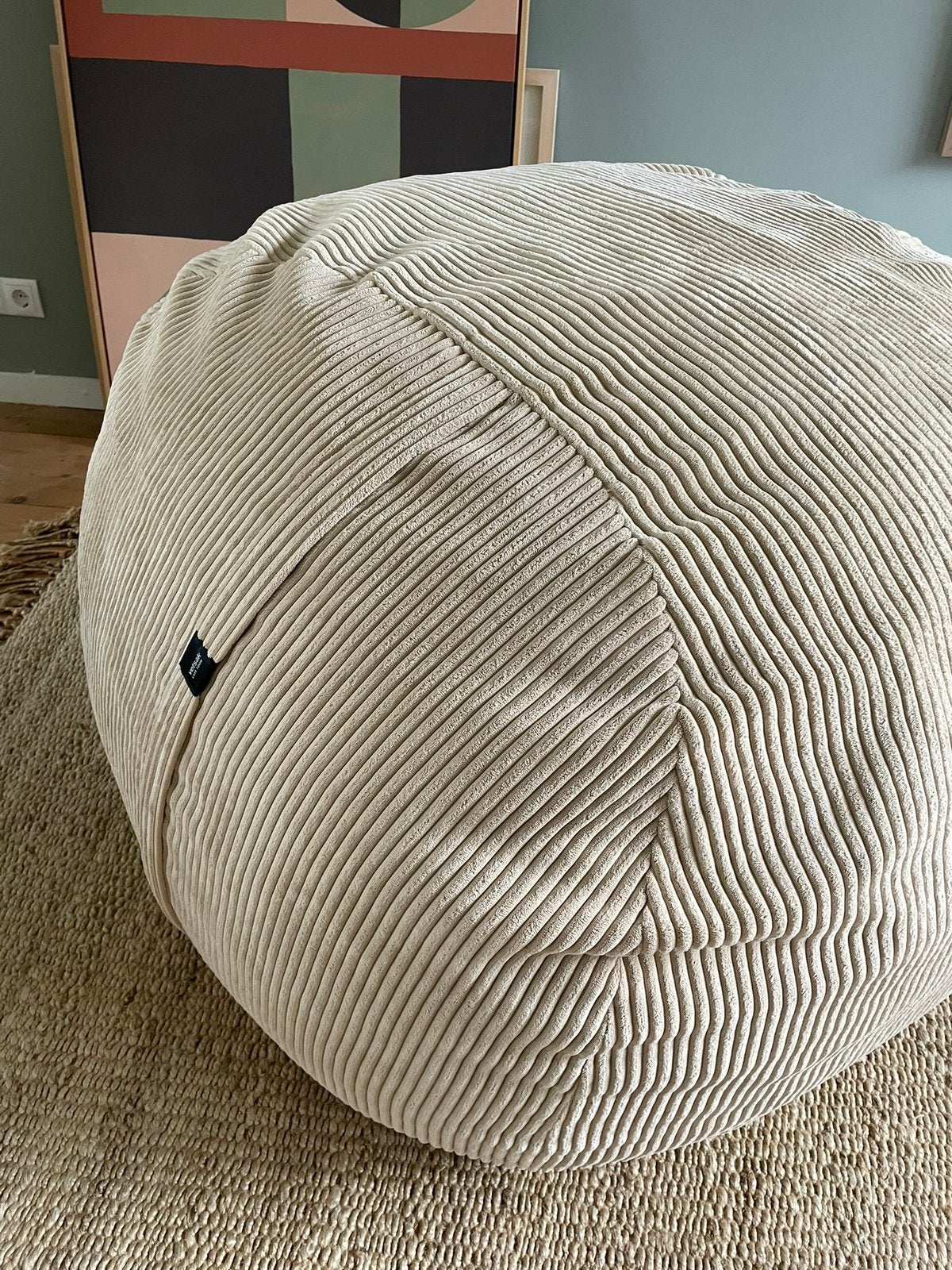 Vetsak zitzak Medium Cord Sand/beige, Ophalen, Zo goed als nieuw