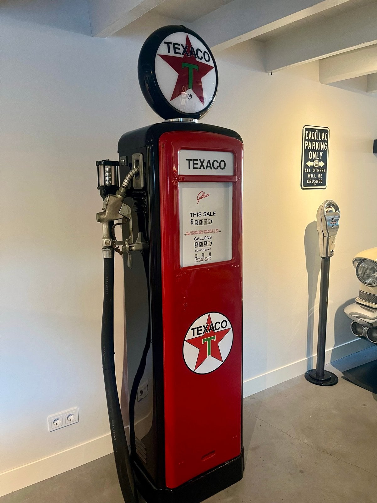 Vintage Texaco Benzinepomp, Verzamelen, Ophalen, Zo goed als nieuw