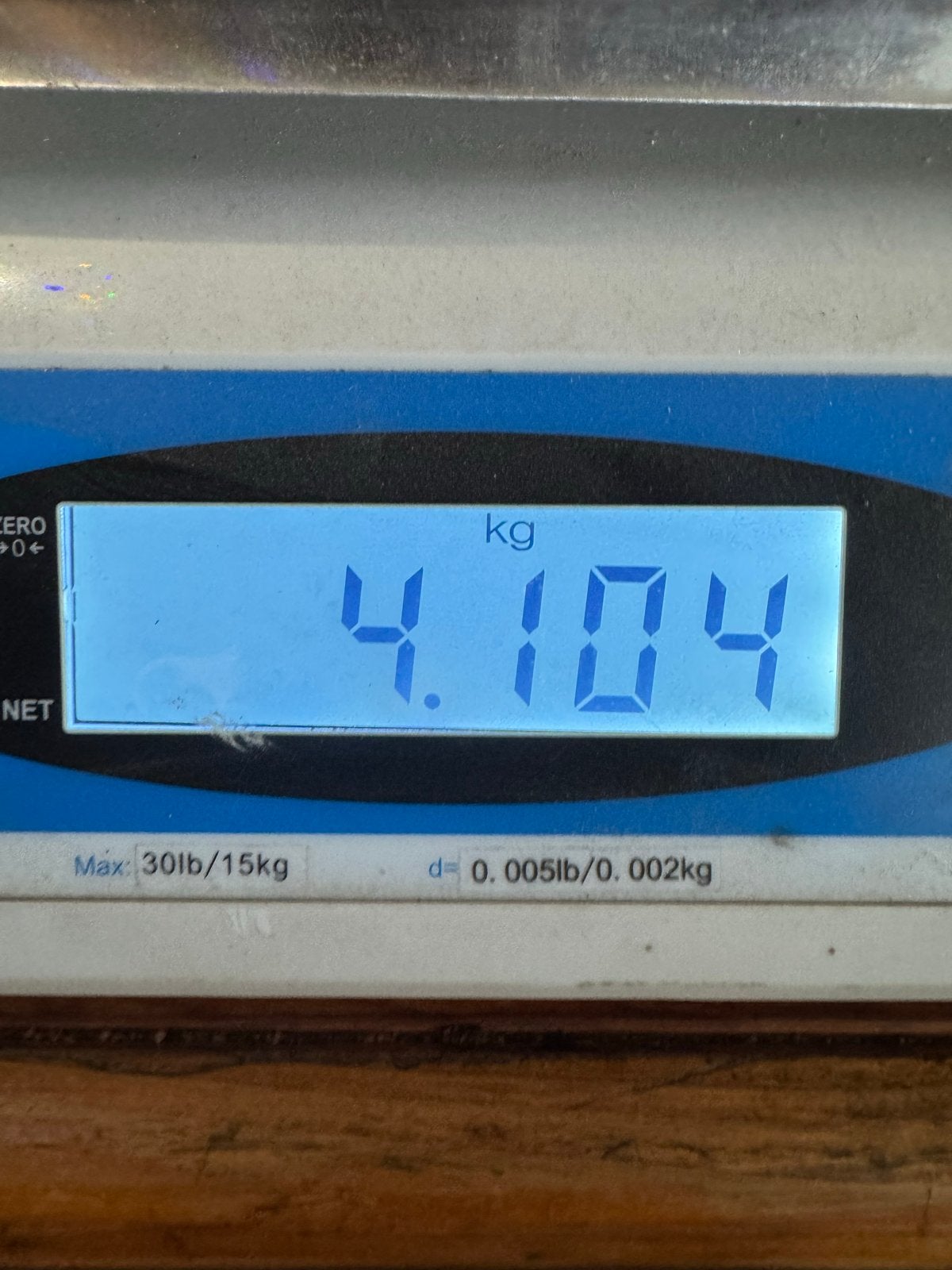 Zelf gegoten koperen baar - 4.104 kg, Postzegels en Munten, Edelmetalen en Baren, Ophalen of Verzenden, Koper