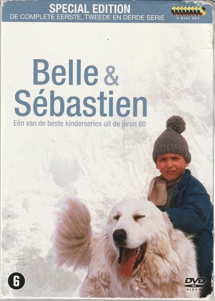 Belle & Sebastien de complete serie, Cd's en Dvd's, Alle leeftijden, Ophalen of Verzenden, Zo goed als nieuw