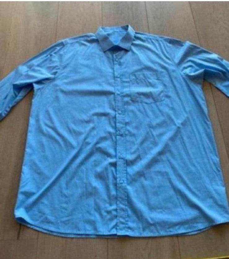 Overhemd xxl, Kleding | Heren, Ophalen of Verzenden, Zo goed als nieuw, Blauw, Overhemd