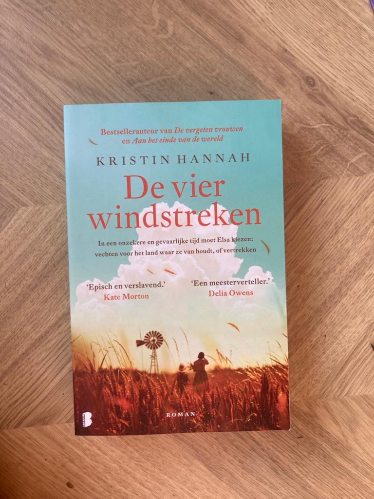 De vier windstreken Kristin Hannah, Boeken, Ophalen of Verzenden, Zo goed als nieuw