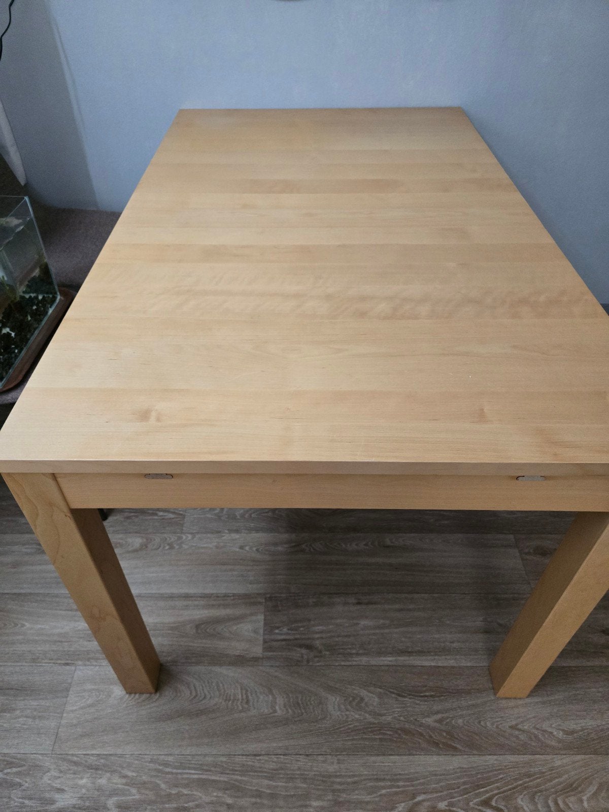 Ikea Bjursta uitschuifbare eettafel!, Huis en Inrichting, Tafels | Eettafels, Ophalen, Gebruikt, 200 cm of meer, 50 tot 100 cm